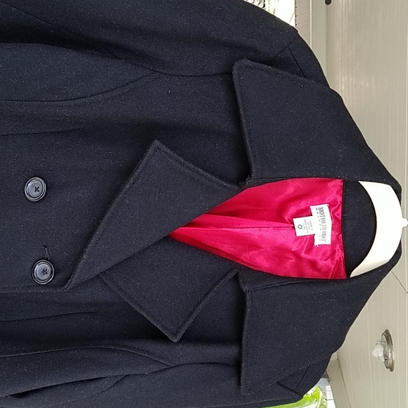 Black Pea coat - Picture 2 of 8